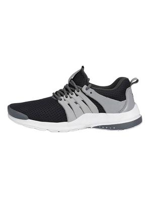 grey mesh lace up sport shoe - 15120225 - Standard Image - 3