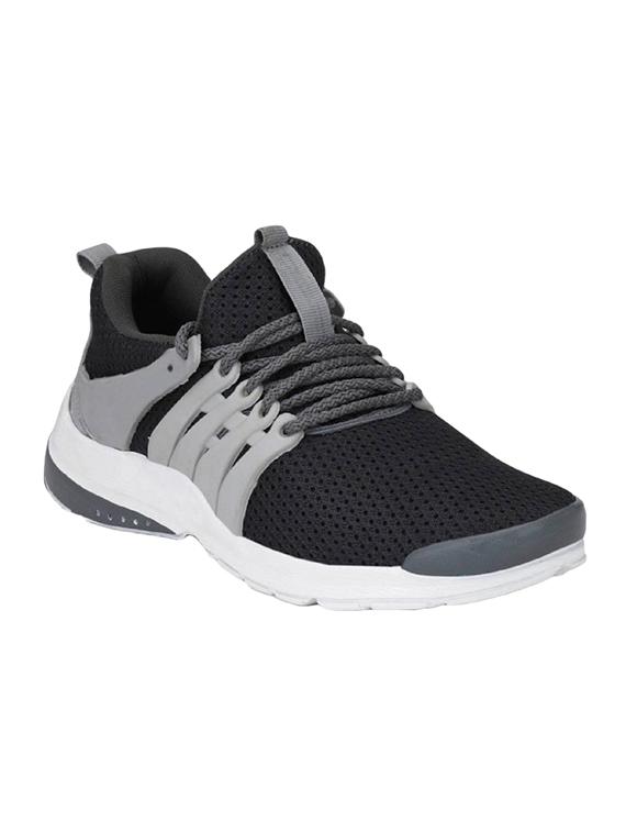 grey mesh lace up sport shoe - 15120225 - Zoom Image - 1