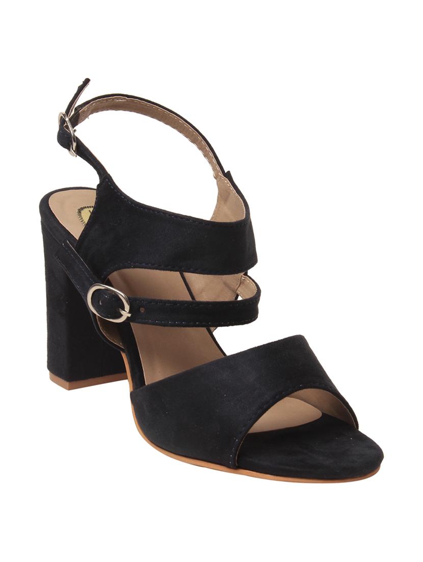 navy back strap sandal - 15120463 - Zoom Image - 1