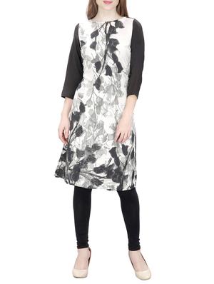 White cotton straight kurta - 15120871 - Standard Image - 1