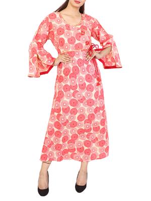 angrakha mirror work kurta - 15120994 - Standard Image - 1