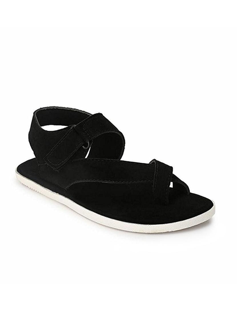 black fabric back strap sandal - 15121144 - Zoom Image - 1