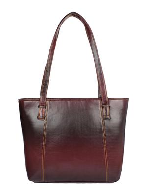 brown leatherette handbag - 15121348 - Standard Image - 1