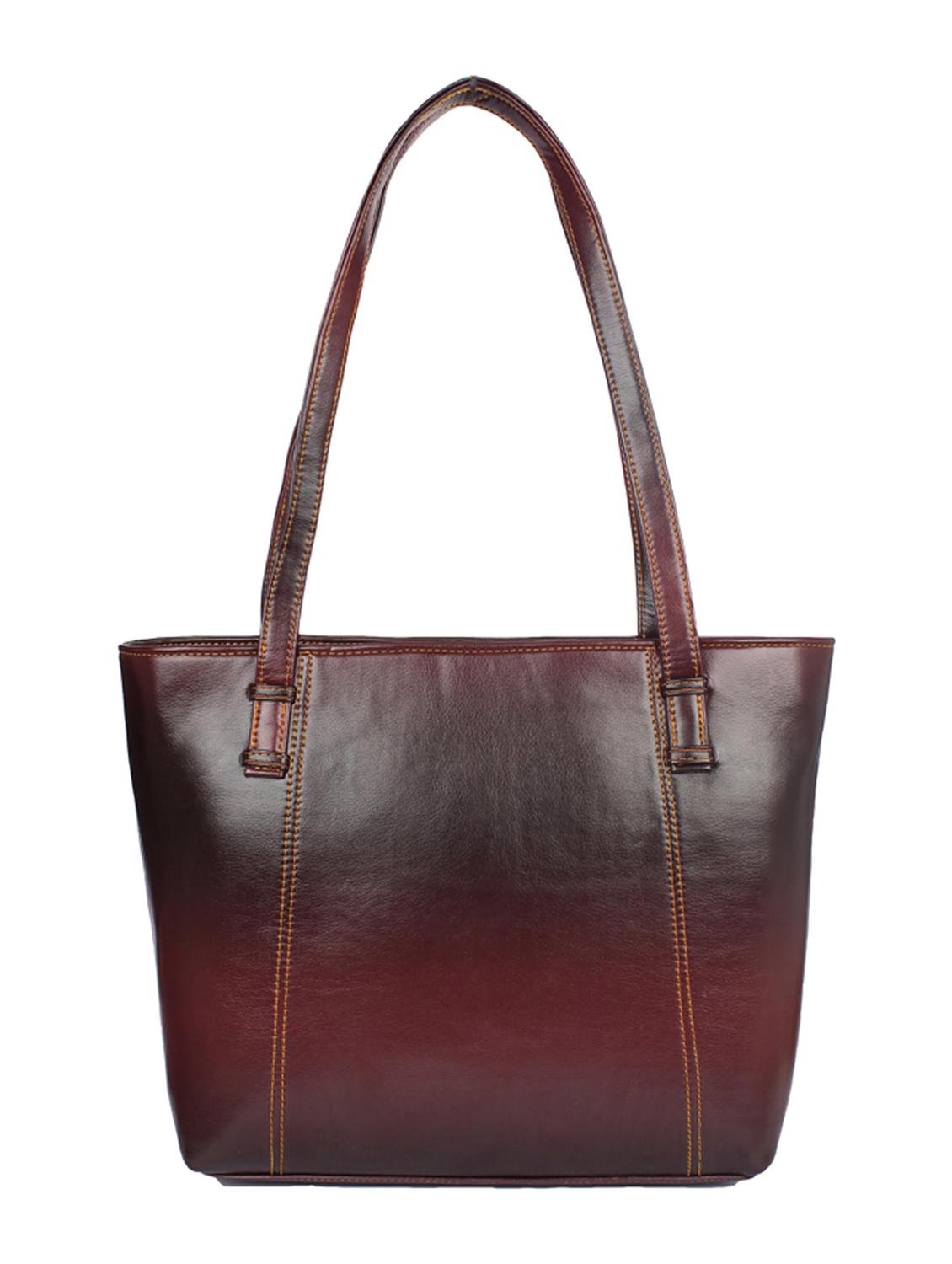 brown leatherette handbag - 15121348 - Zoom Image - 1