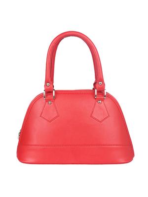 red leatherette handbag - 15121349 - Standard Image - 2