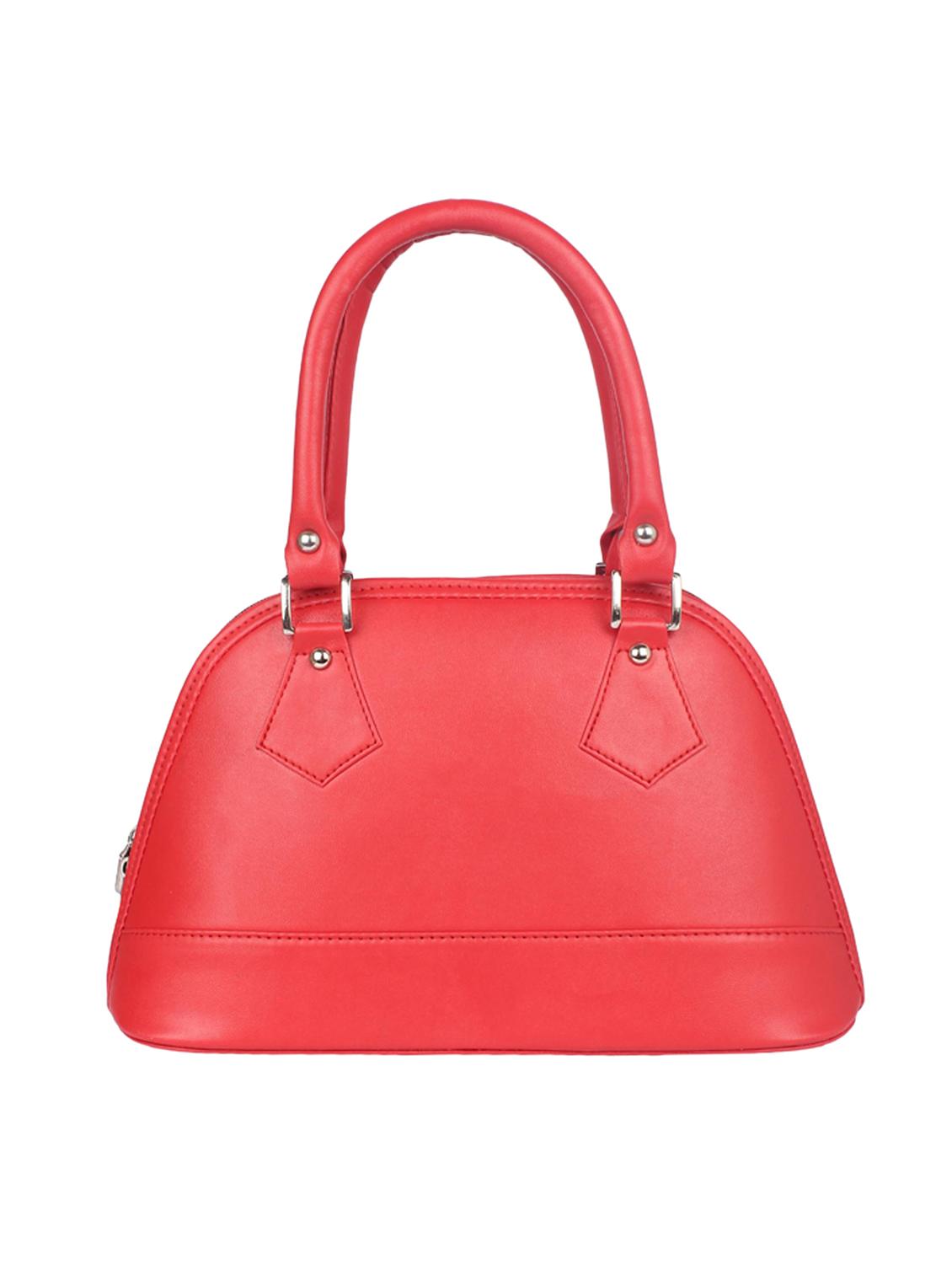 red leatherette handbag - 15121349 - Zoom Image - 2