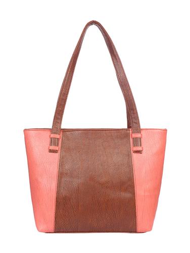 brown leatherette handbag - 15121355 - Very Small Image - 1