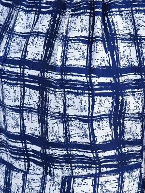 key hole back checkered maxi dress - 15121387 - Standard Image - 7