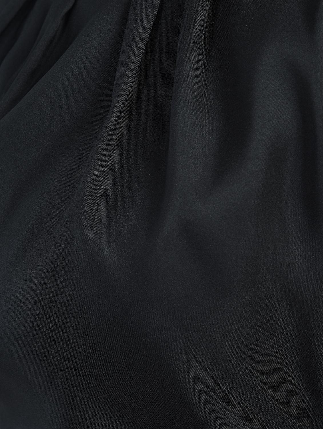pleated neck maxi dress - 15121395 - Zoom Image - 6