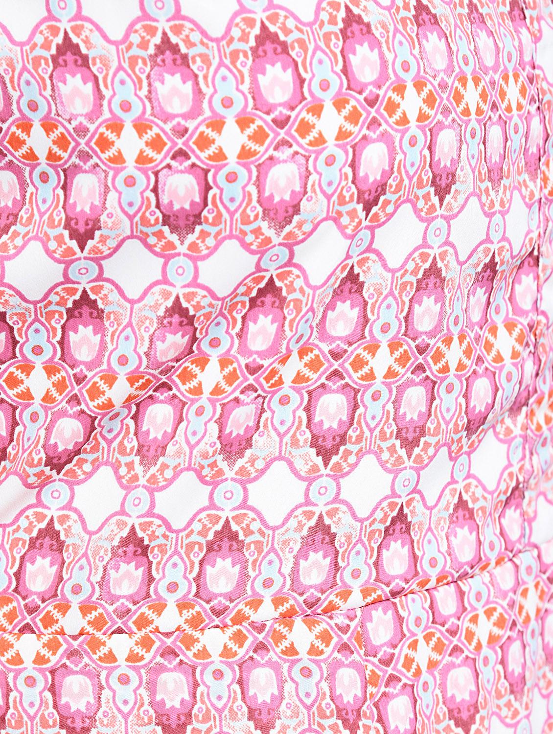 mandarin collar a-line dress - 15121404 - Zoom Image - 6