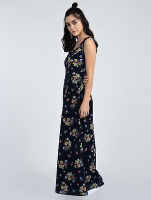 floral sleeveless maxi dress - 15121406 - Standard Image - 2