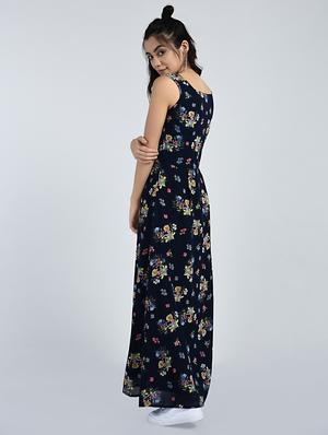 floral sleeveless maxi dress - 15121406 - Standard Image - 3