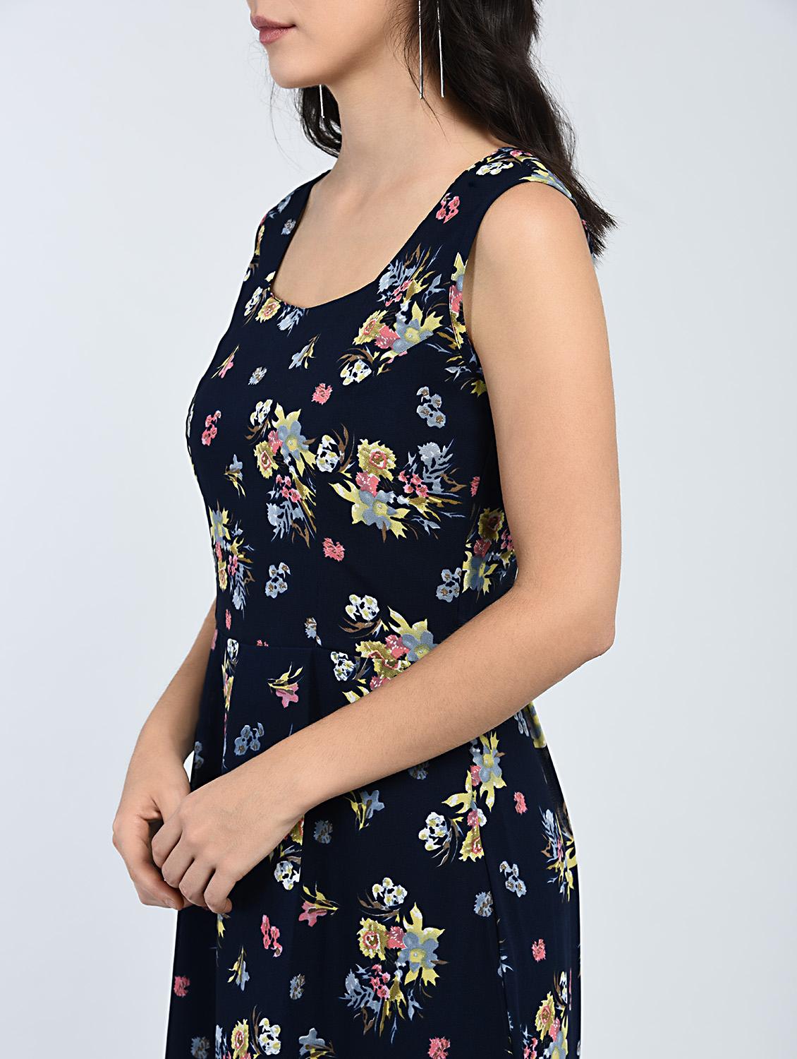 floral sleeveless maxi dress - 15121406 - Zoom Image - 5