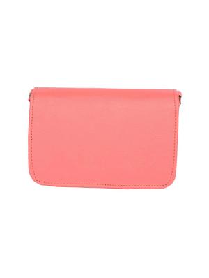 pink leatherette sling bag - 15121577 - Standard Image - 2