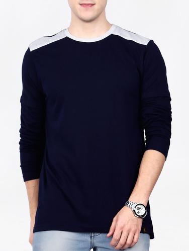 blue cotton t-shirt - 15121743 - Very Small Image - 1