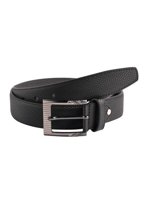black leatherette belt - 15122203 - Standard Image - 1