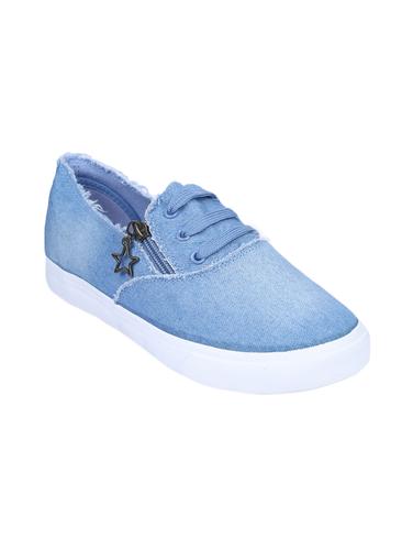 blue plimsolls casual shoe - 15123019 - Very Small Image - 1
