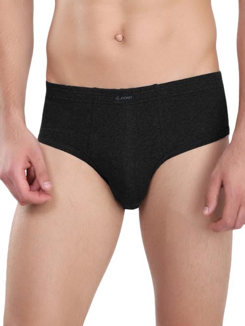 black melange cotton hipster - 15123087 - Standard Image - 1