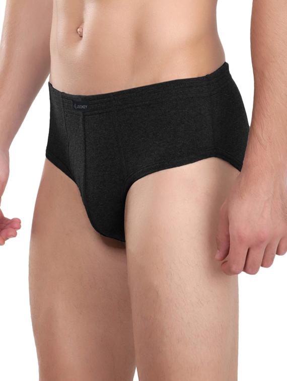 black melange cotton hipster - 15123087 - Zoom Image - 2