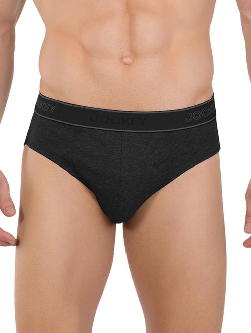 black melange cotton hipster - 15123088 - Standard Image - 1