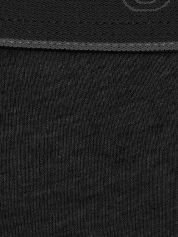 black melange cotton hipster - 15123088 - Zoom Image - 3