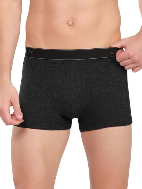 black melange cotton trunks - 15123090 - Very Small Image - 1