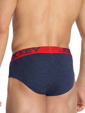 navy blue cotton hipster - 15123147 - Standard Image - 2