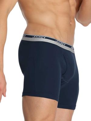 navy cotton trunk - 15123167 - Standard Image - 2