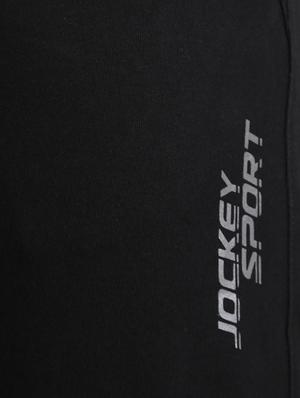black cotton full length track pant - 15123214 - Standard Image - 4