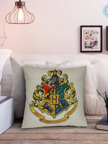 Harry Potter Cushion Cover Jute, 16 X 16 Inches - 15123401 - Very Small Image - 1