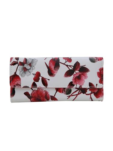 white leatherette wallet - 15123409 - Very Small Image - 1