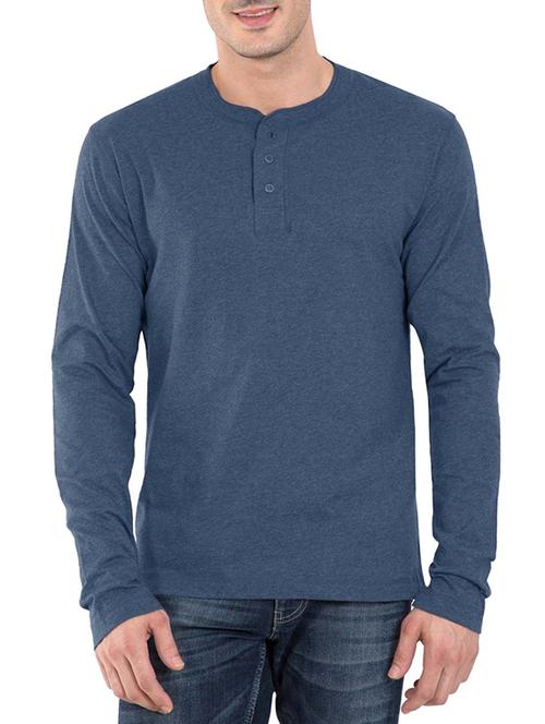 blue cotton tshirt - 15123697 - Standard Image - 1