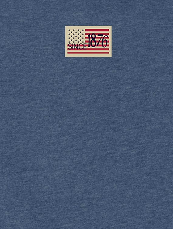 blue cotton tshirt - 15123697 - Zoom Image - 3