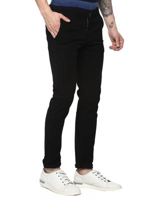 black cotton chinos - 15124452 - Standard Image - 2