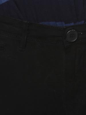 black cotton chinos - 15124452 - Standard Image - 4