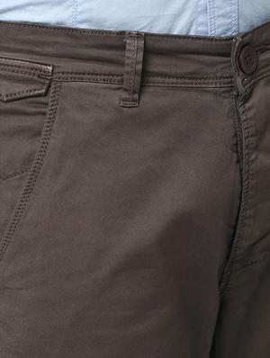 grey cotton chinos - 15124454 - Standard Image - 4