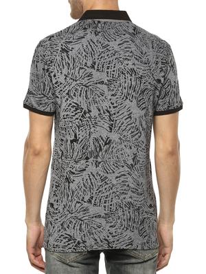 grey cotton all over print t-shirt - 15124762 - Standard Image - 3