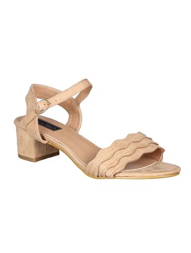 tan suede ankle strap sandals - 15124838 - Very Small Image - 1