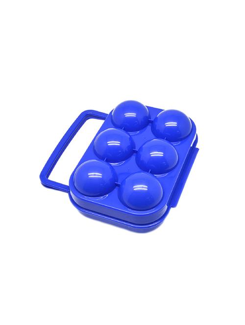 portable folding plastic storage holder - half dozen plastic egg container - 15126773 - Very Small Image - 1