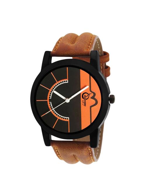 Shunya New Look Fashionable Stylish Leather Men Watch Watch - 15128197 - Standard Image - 1