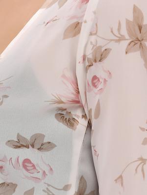 white floral shrug - 15128206 - Standard Image - 4