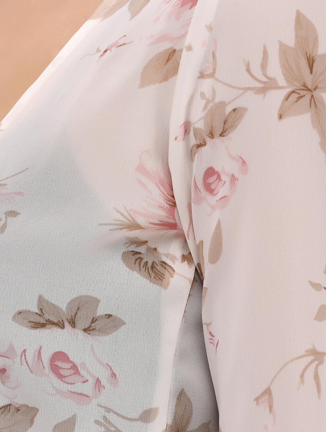 white floral shrug - 15128206 - Zoom Image - 4