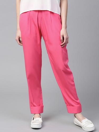 pink straight palazzo - 15129068 - Very Small Image - 1