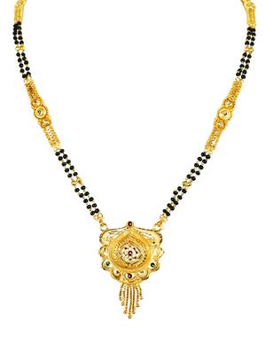 gold tone mangalsutra - 15129256 - Standard Image - 2