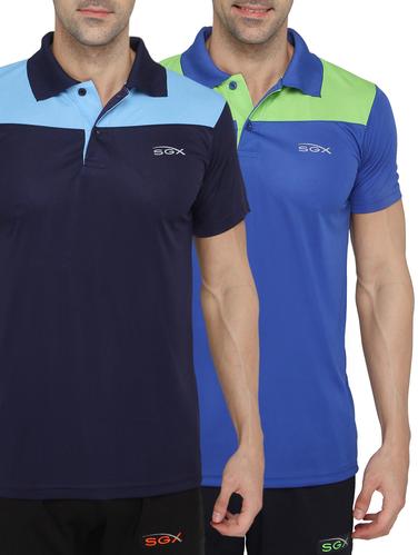 multi colored polyester combos t-shirt (Set of 2) - 15130290 - Very Small Image - 1