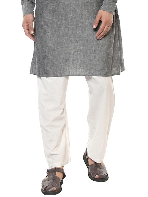 white cotton pyjama - 15132502 - Standard Image - 1