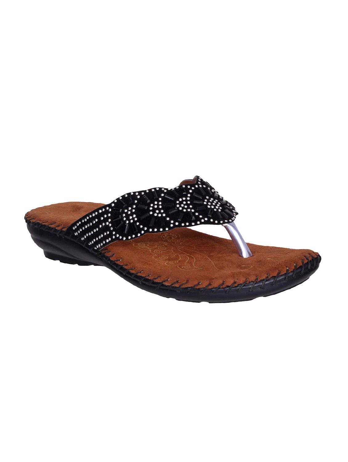 black toe separator slippers - 15135292 - Zoom Image - 1