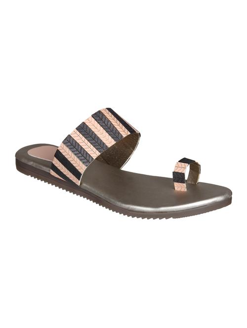 grey one toe sandal - 15135314 - Standard Image - 1