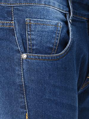blue denim washed jeans - 15135489 - Standard Image - 3