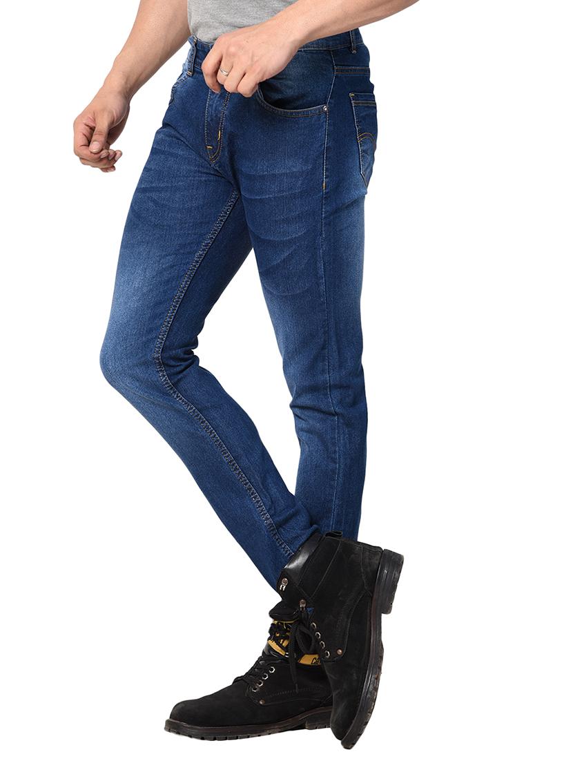 blue denim washed jeans - 15135489 - Zoom Image - 2